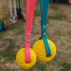 Tennis Ball Dog Toy Playing Interactive Pet Toys and PVC Dog Leash for Dogs in All Size