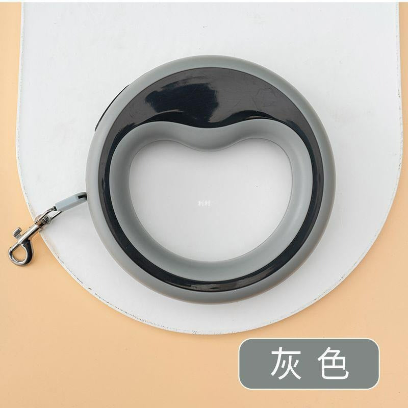 Outdoor Custom Retractable Dog Leash Automatic Hands-Free Nylon Tangle-Free Brake Lock Pet Traction Rope for Small Medium Dogs