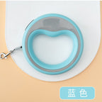 Outdoor Custom Retractable Dog Leash Automatic Hands-Free Nylon Tangle-Free Brake Lock Pet Traction Rope for Small Medium Dogs