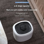 Wholesale Automatic Smart Pet Water Dispensers Living Water Filters Charging Power Cat Dog Basins Solid Plastic Design Hot Sale